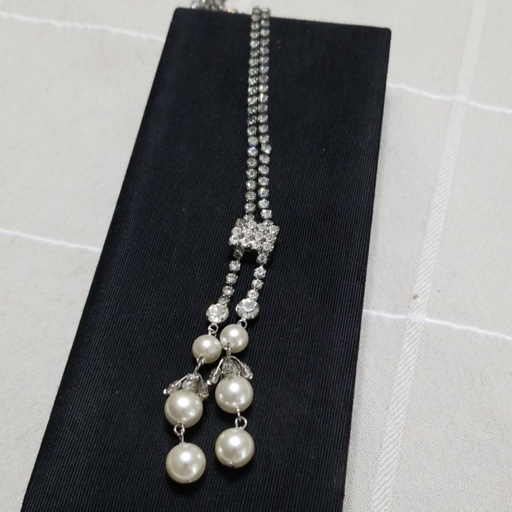 Vintage Tammey Jewels Rhinestone Necklace